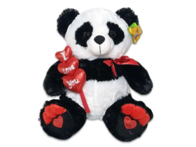 Urso Panda em pelcia 30 Cm