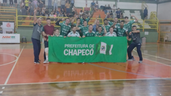 Vôlei de Chapecó é campeão da Superliga “C”